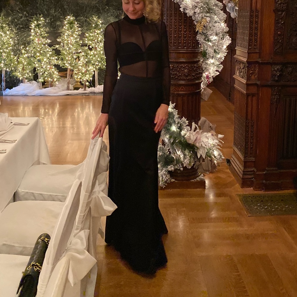 Badgley Mischka Gown Skirt